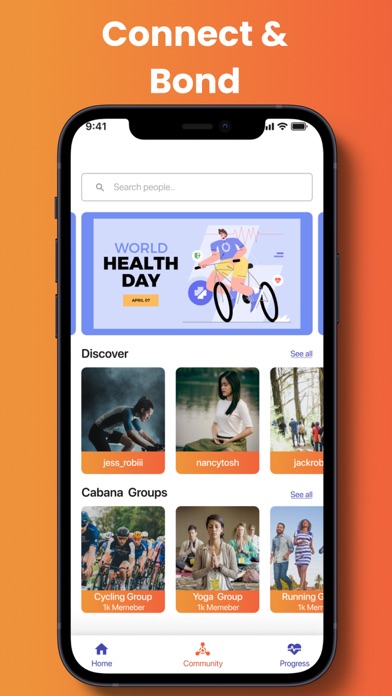 Cabana: Health & Fitness Screenshot