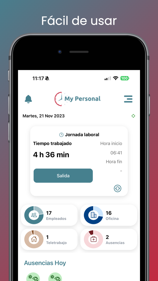 #3. MyPersonal Time Control (iOS) 由: MELIT Technologies, S.L.