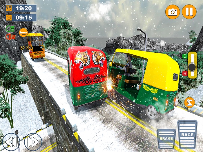 Auto Rickshaw Tuk Tuk Offroad