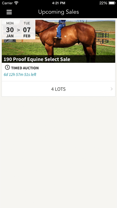 190 Proof Equine LLC Screenshot