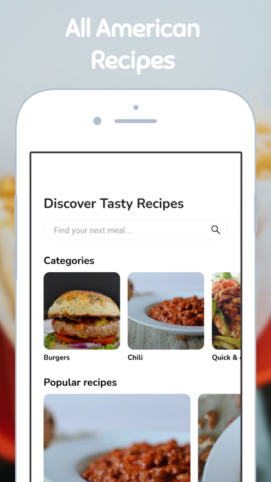 All American Made Recipes Screenshot