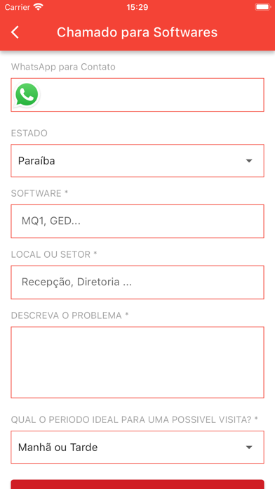 MQ1 - Portal de Chamados Screenshot