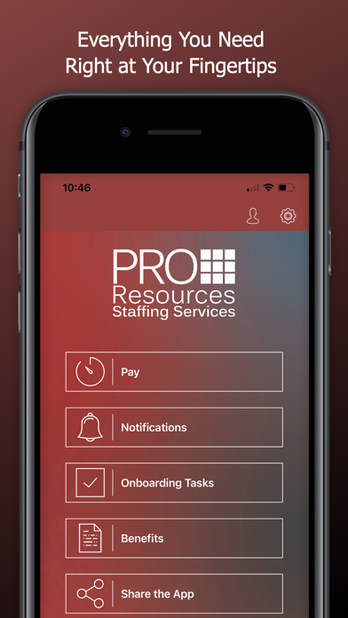 Pro Resources Staffing Screenshot