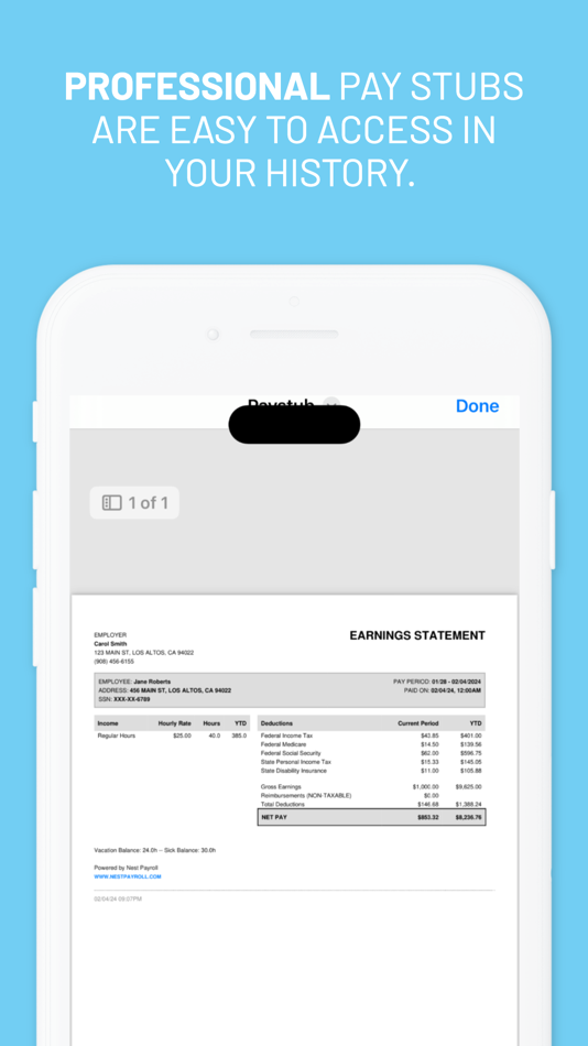 #8. Nest Payroll (iOS) 由: Felicity Inc