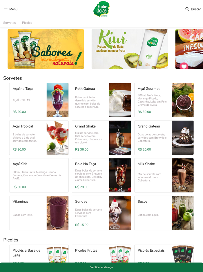 Frutos de Goiás Sarzedo