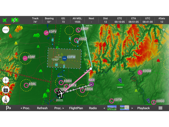Horizon Portable Glass Cockpit iPad screenshot 10 - Navigation app