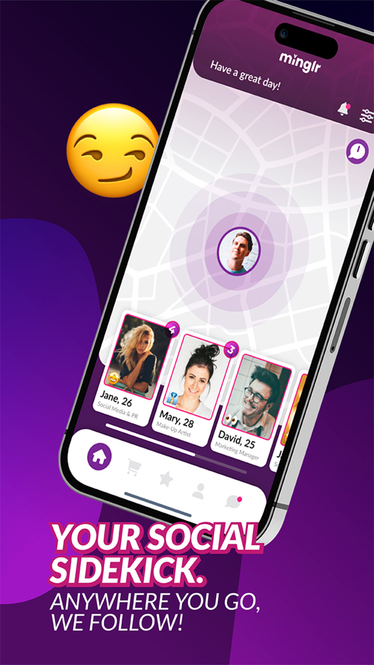 #2. minglr - True vibes. No swipe. (iOS) Podle: minglr