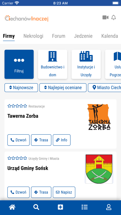 Ciechanowinaczej.pl Screenshot