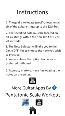 Game screenshot Guitar Note Workout hack