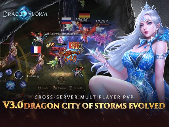 Dragon Storm Fantasy iPad app afbeelding 2