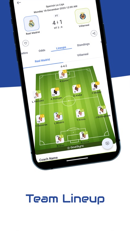 GoalSync - Live Score screenshot-3