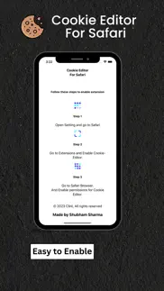 cookie editor - for safari iphone screenshot 2