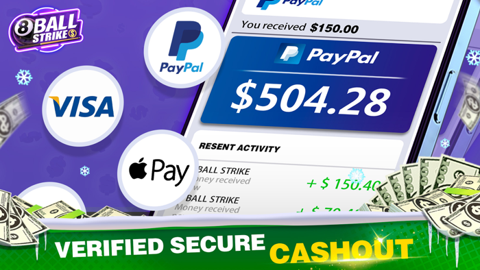 8 Ball Strike Cash Pool