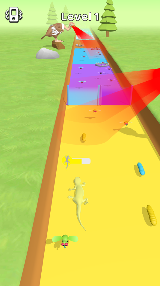 #4. Chameleon Run 3D (iOS) 由: 淑芳 董