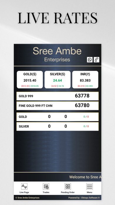 Sree Ambe Enterprises Screenshot