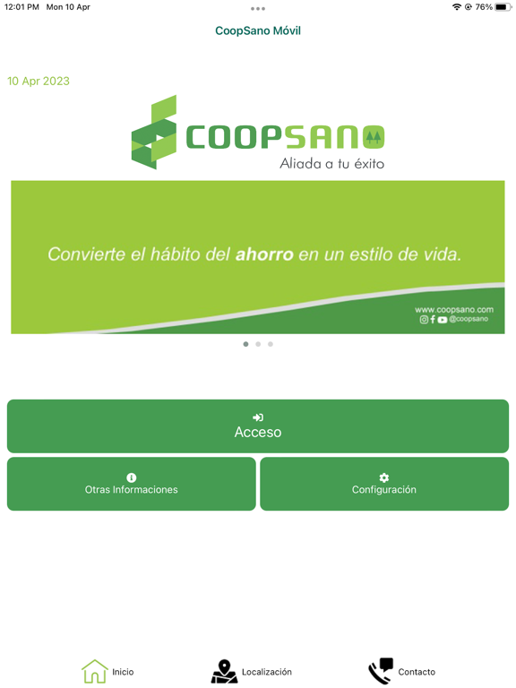 Screenshot #4 pour Coopsano Movil