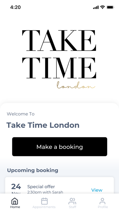 Take Time London Screenshot