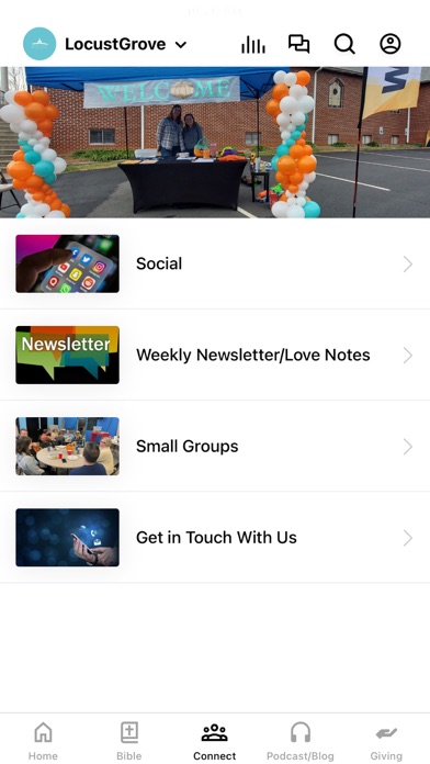 Locust Grove Baptist Screenshot