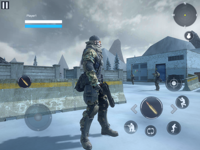 ‎Screenshot Perang Penembakan Militer Modern