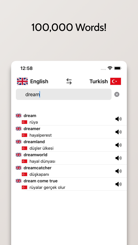 #3. Turkish/English Dictionary (iOS) 由: FB PUBLISHING LLC