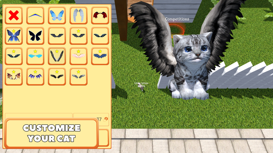 #3. Cute Pocket Cat 3D - Part 2 (iOS) 由: Pocket Games Entertainment Sp. z o.o.