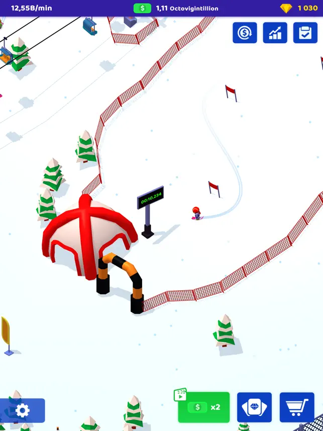 Obrázek 5 Ski Resort: Idle Snow Tycoon iphone