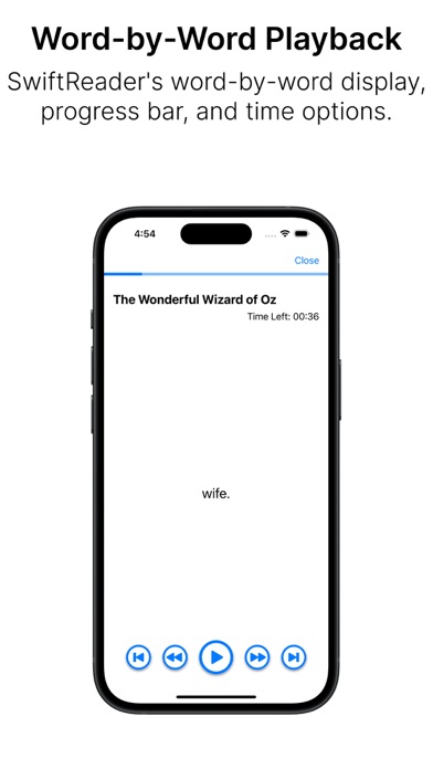 Screenshot #2 pour The SwiftReader