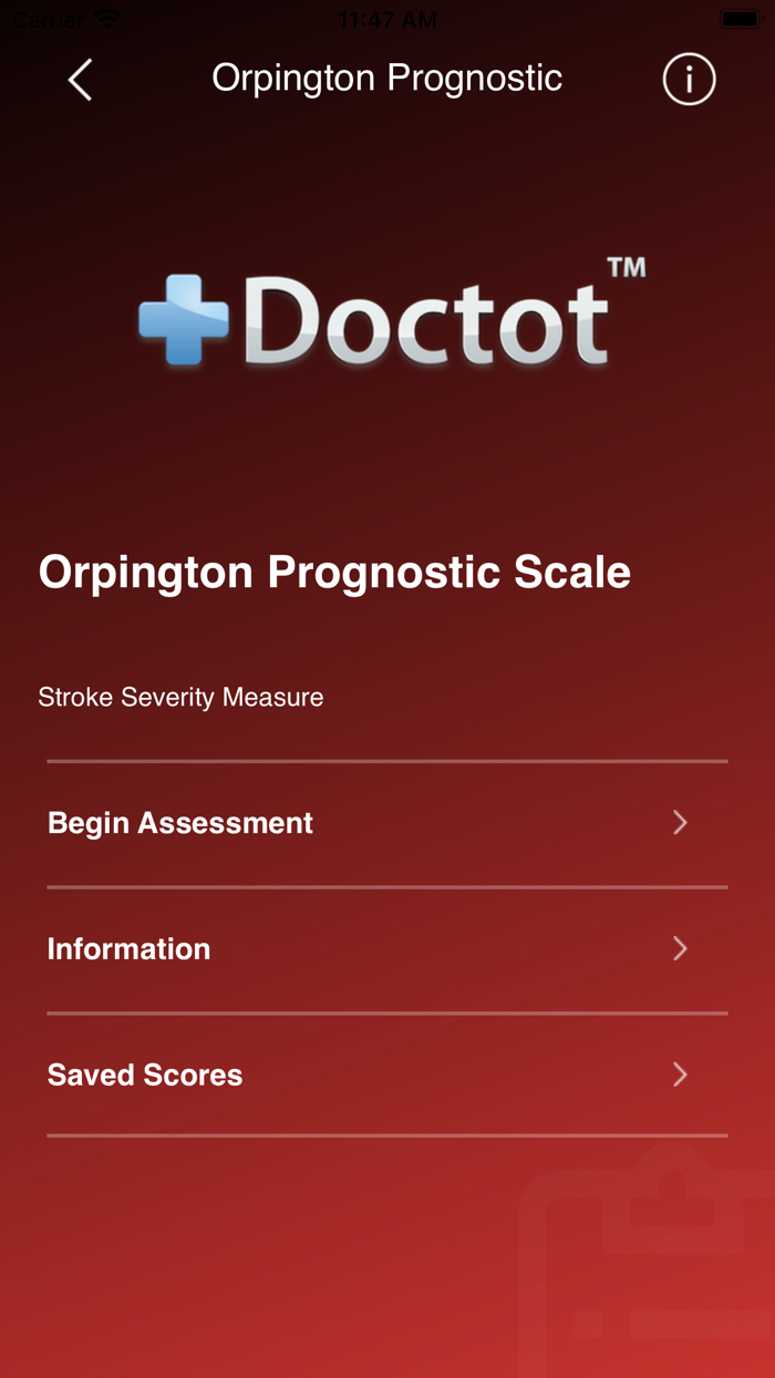 Orpington Prognostic Scale