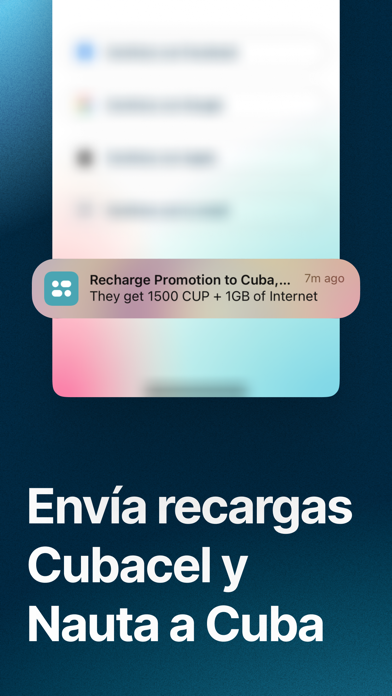 Screenshot #1 pour Fonoma - Recargas a Cuba