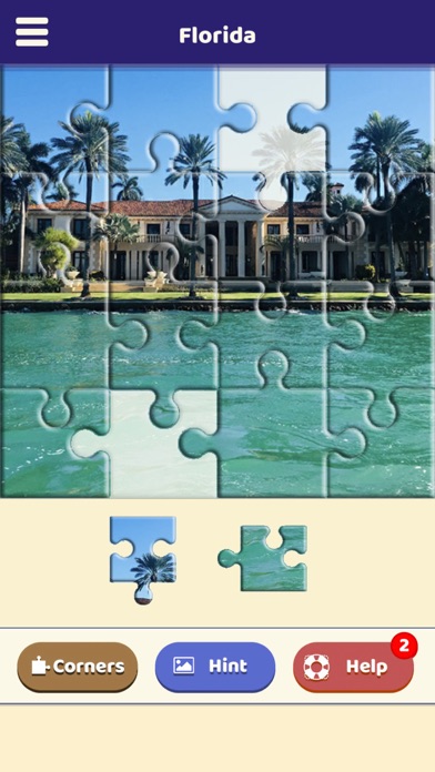 Florida Jigsaw Puzzle Screenshot