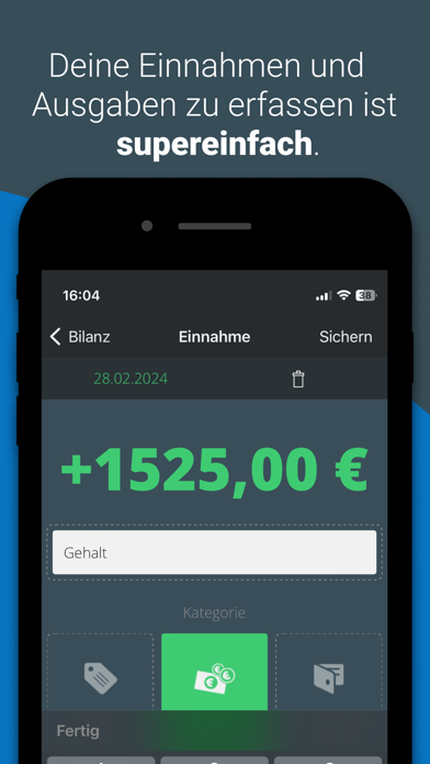 mein Budget -Ausgaben im Griff Screenshot