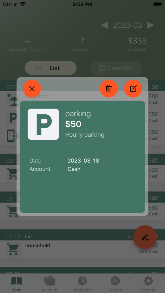 #5. 328Expense lite:Relaxing Style (iOS) Podle: Sze Kwok Cheung