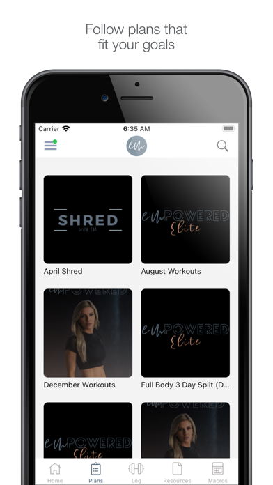 EmPowered Fitness Screenshot