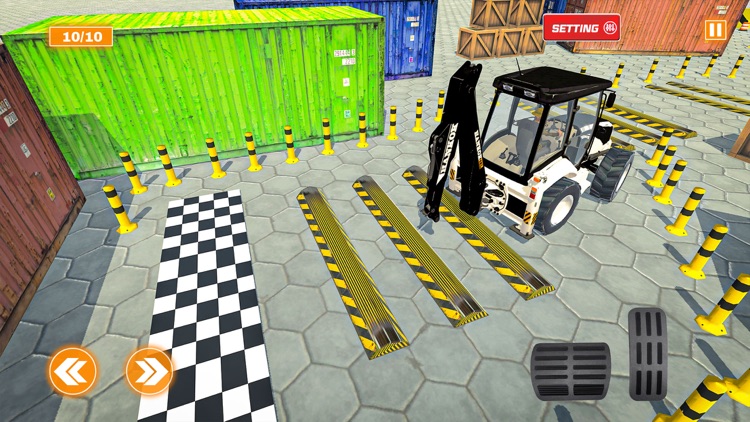 Heavy Excavator Parking Game screenshot-3