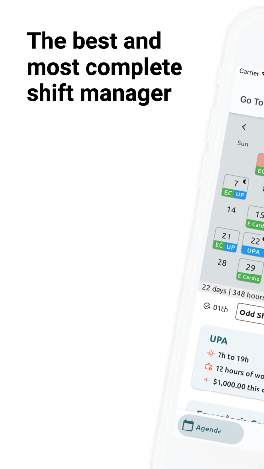 #1. Smart Time The Easy Shift (iOS) 由: Vertical Mobi