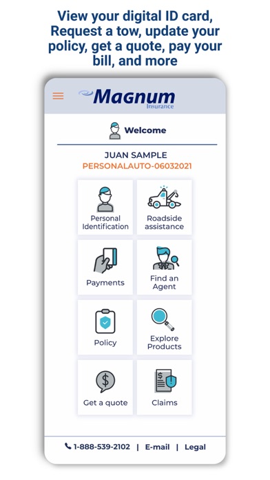 Magnum Insurance Screenshot