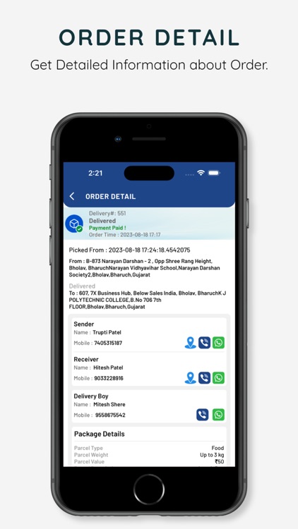 Click4Delivery - Rider screenshot-5