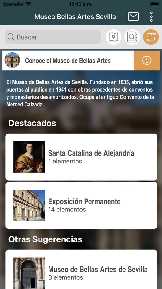 #3. EspaciosCultur@ (iOS) 来自: Junta de Andalucía