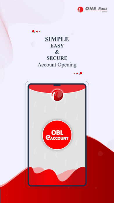 ONE Bank e-Account Screenshot