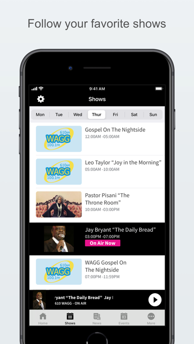 610 WAGG Screenshot