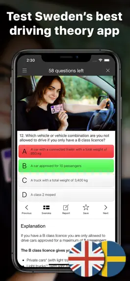 Game screenshot iKörkort Lite mod apk