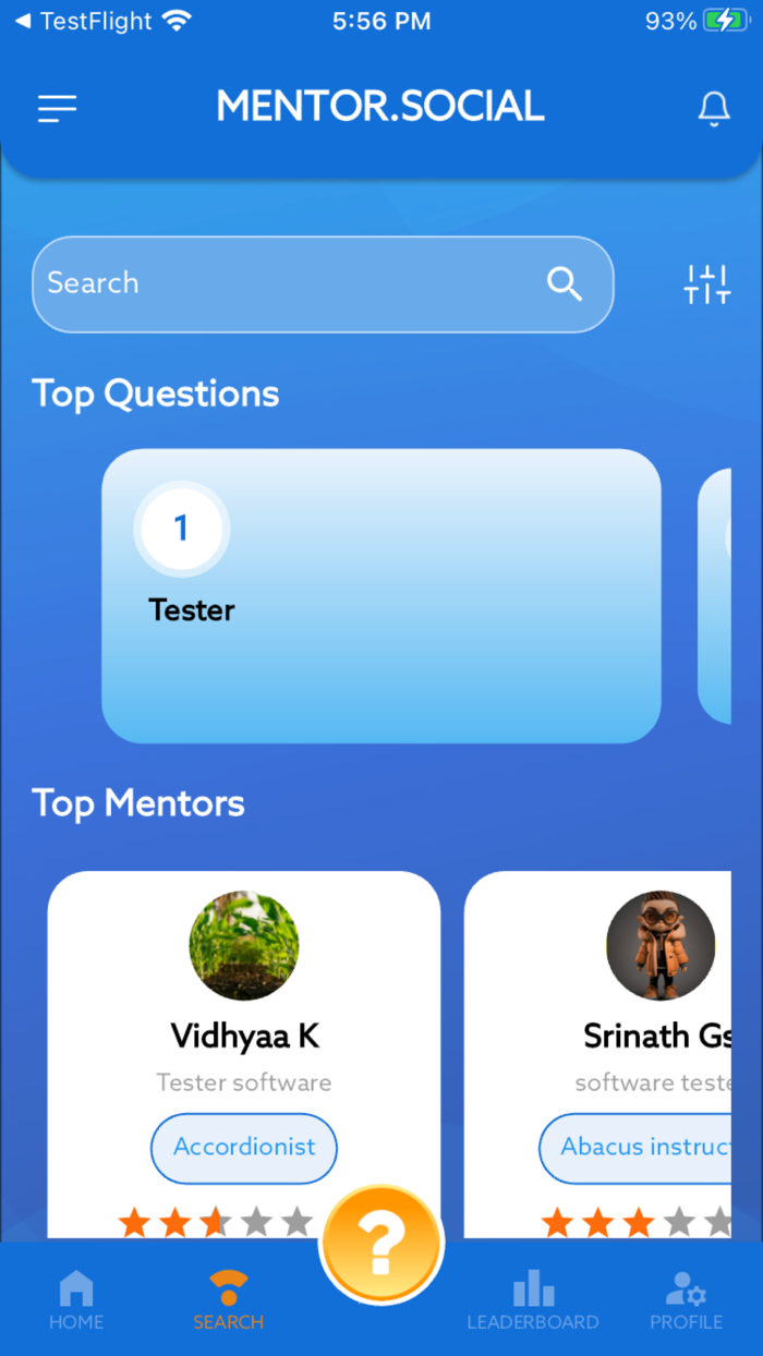 Mentor Social Mentor App