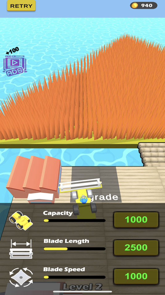 #5. Grass Cutter: Mowing Simulator (iOS) 由: Unique Game Studio Bilisim hizmetleri sanayi ve ticaret limited sirketi