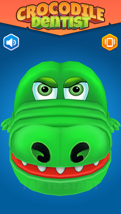 Crocodile Dentist : Tap Teeth Screenshot