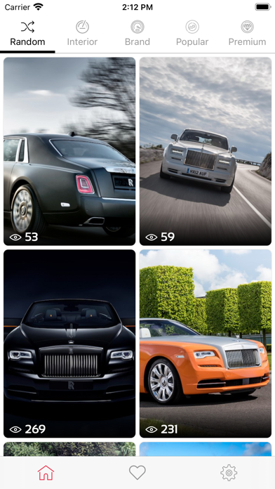 Screenshot #1 pour Car Wallpapers - Full HD