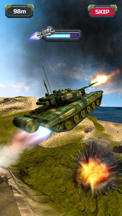 Ramp Tank Jumping Screenshot