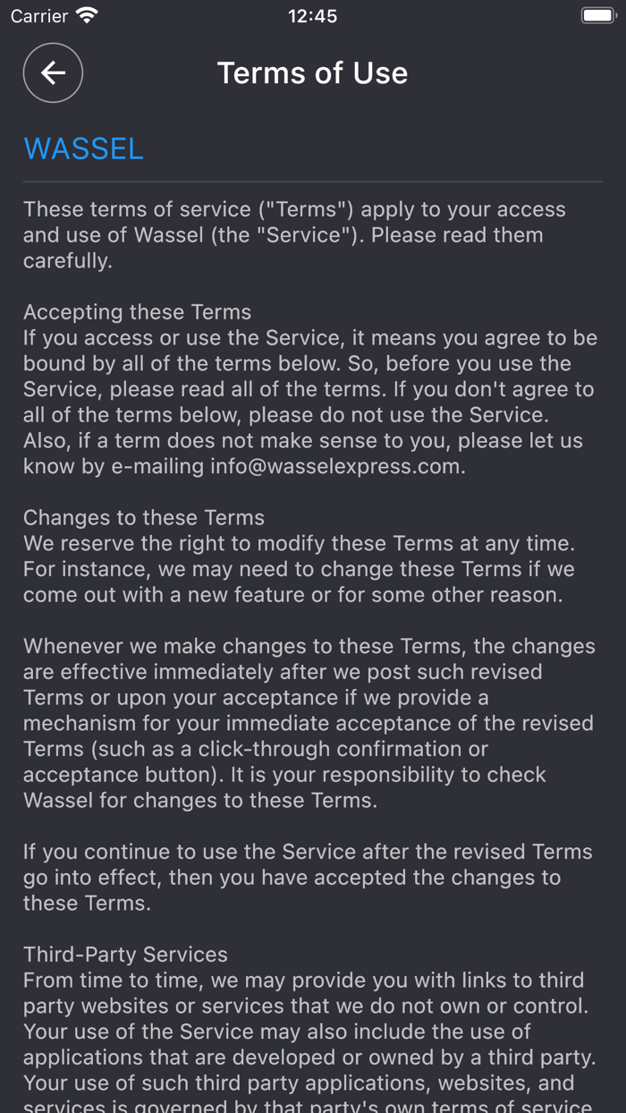 Wassel Express Driver