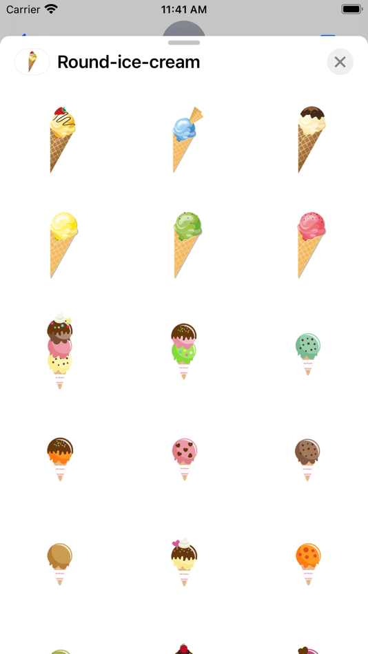 Round ice cream - 3.0 - (iOS)