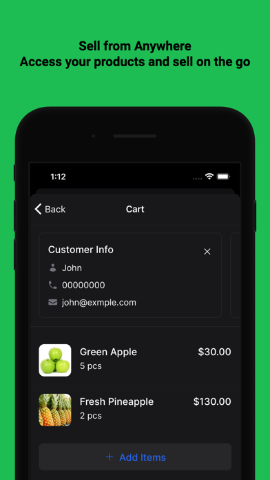 Ewity - Retail Point of Sale Screenshot