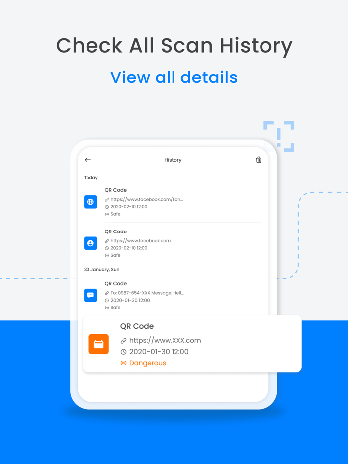 Lionic Secure QR Code Scanner